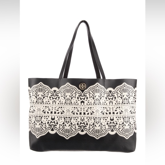 Tory Burch Leather Tote Bag - Picture 3 of 6